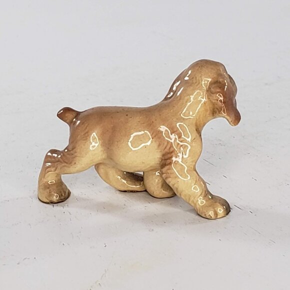 Hagen Renaker Cocker Spaniel Puppy Walking Miniature Dog Figurine *Flaw* - Picture 3 of 6